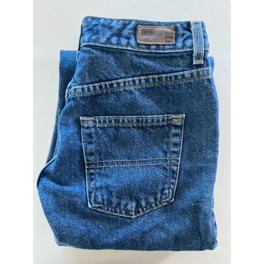 Vintage Denver Hayes High Rise Straight Leg JeansWomen 6 34 Made in Canada 26x33